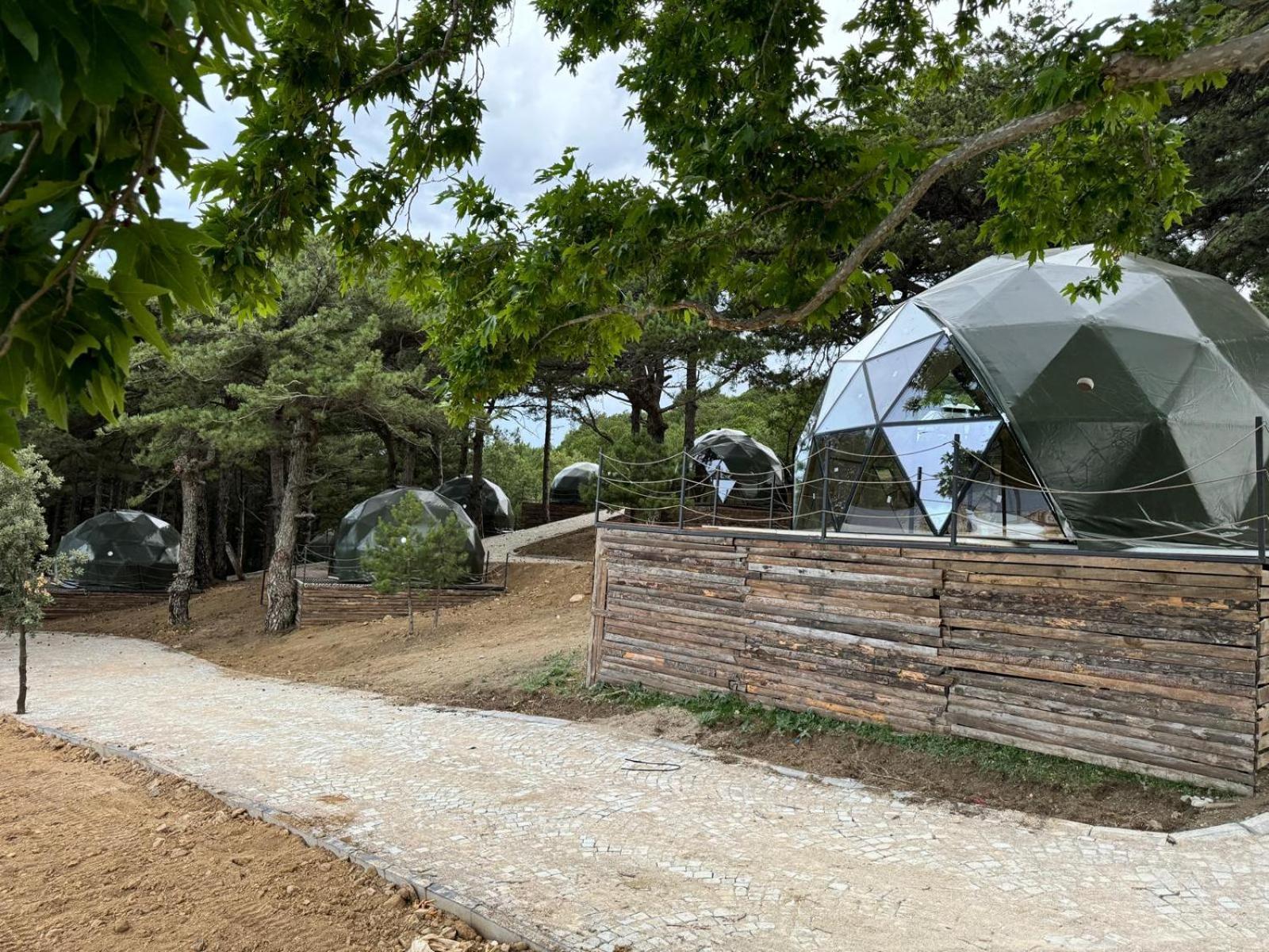 Mas Kazdagi Glamping Hotel Edremit  Exterior foto